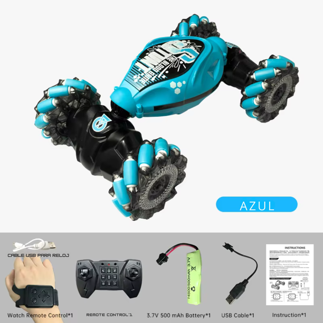 AiJH coche de Control remoto barato 4WD Rc Auto conducción de doble cara RC Drift Car 360 rotación mano gravedad gesto Rc Stunt Car