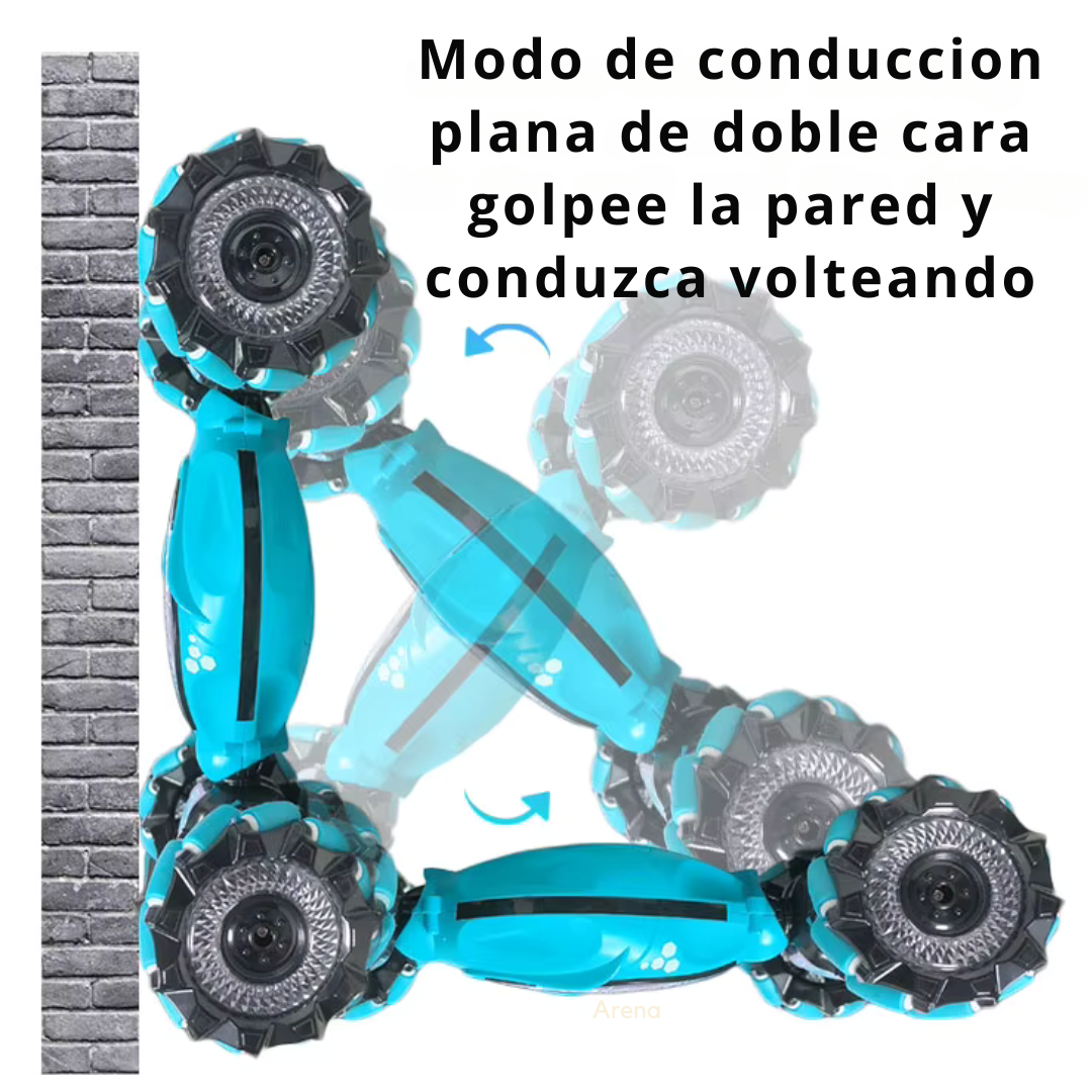 AiJH coche de Control remoto barato 4WD Rc Auto conducción de doble cara RC Drift Car 360 rotación mano gravedad gesto Rc Stunt Car