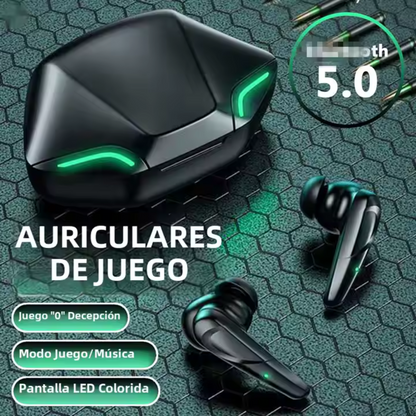 Auriculares deportivos X15 PRO para juegos con microfono impermeables, telefonos moviles y jugadores