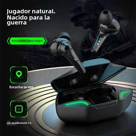 Auriculares deportivos X15 PRO para juegos con microfono impermeables, telefonos moviles y jugadores