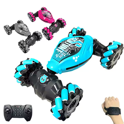 AiJH coche de Control remoto barato 4WD Rc Auto conducción de doble cara RC Drift Car 360 rotación mano gravedad gesto Rc Stunt Car