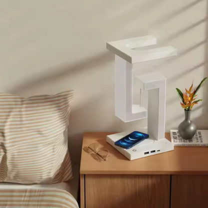 Lámpara de mesa de levitación magnética con luz de lectura antigravedad para dormitorio, estudio, decoración de oficina