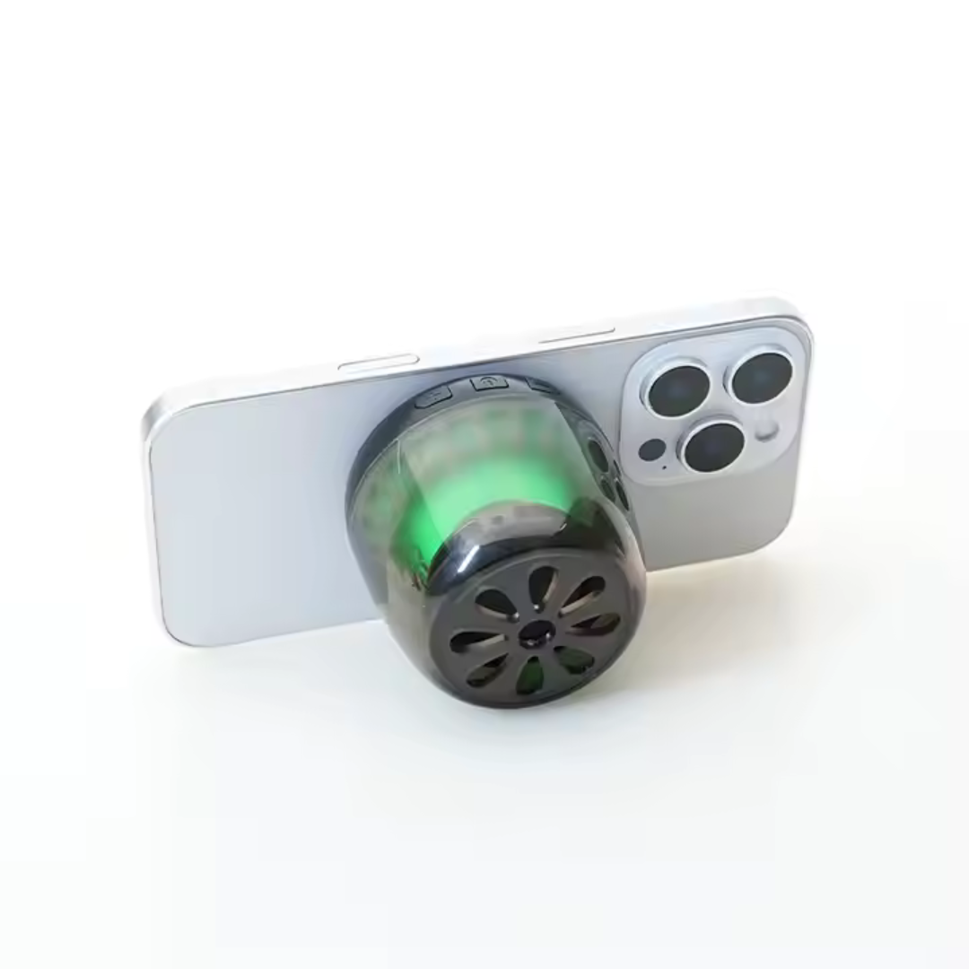Mini altavoces inalámbricos Bluetooth RGB Luz Portátil soporte de teléfono magnético Bluetooth altavoz tendencias