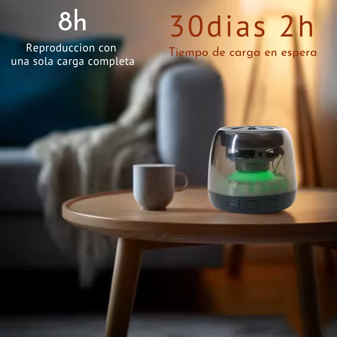 Mini altavoces inalámbricos Bluetooth RGB Luz Portátil soporte de teléfono magnético Bluetooth altavoz tendencias